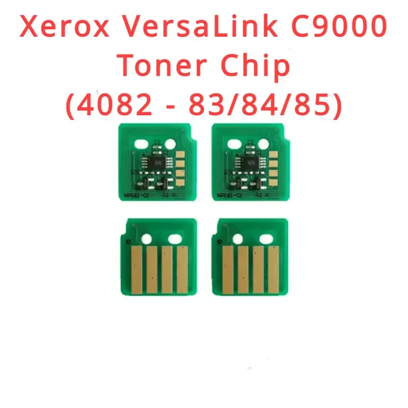

4 x High Capacity Toner Chip (4082 - 83/84/85) for Xerox VersaLink C9000 Refill