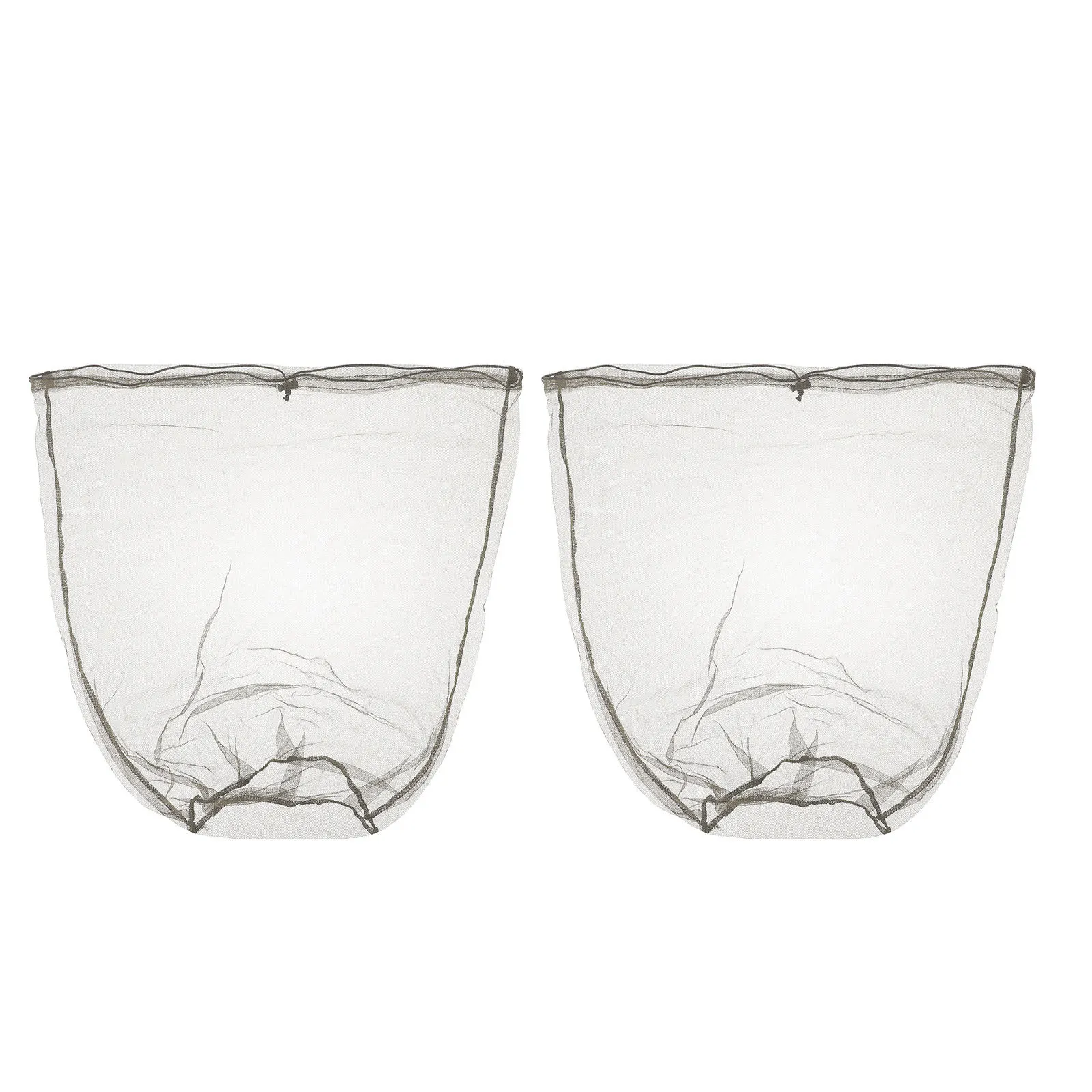 

2Pcs Insect Resistant Caps Breathable Mesh Cover Perfect for Feeding Fishing Hiking Travelling Hats Outdoor Dust Caps