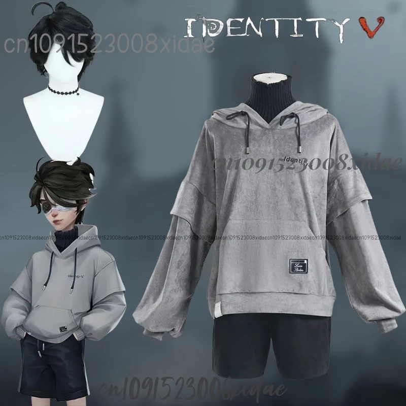 

Костюм для косплея Luca Balsa, игра Identity V, киберспортивные толстовки с капюшоном, повседневная униформа, комплект париков, наряд для вечеринки на Хэллоуин для мужчин и женщин