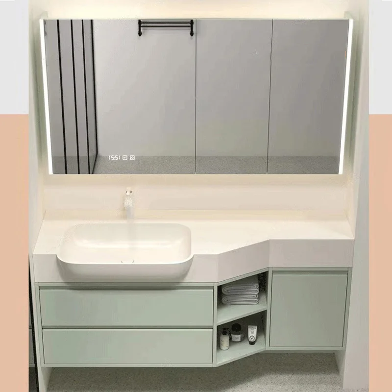 فوق بوفيه خزانة حمام تطهير المجوهرات والمجوهرات العناية بالبشرة خزانة حمام اكسسوارات الزاوية Gabinete أثاث المنزل #4