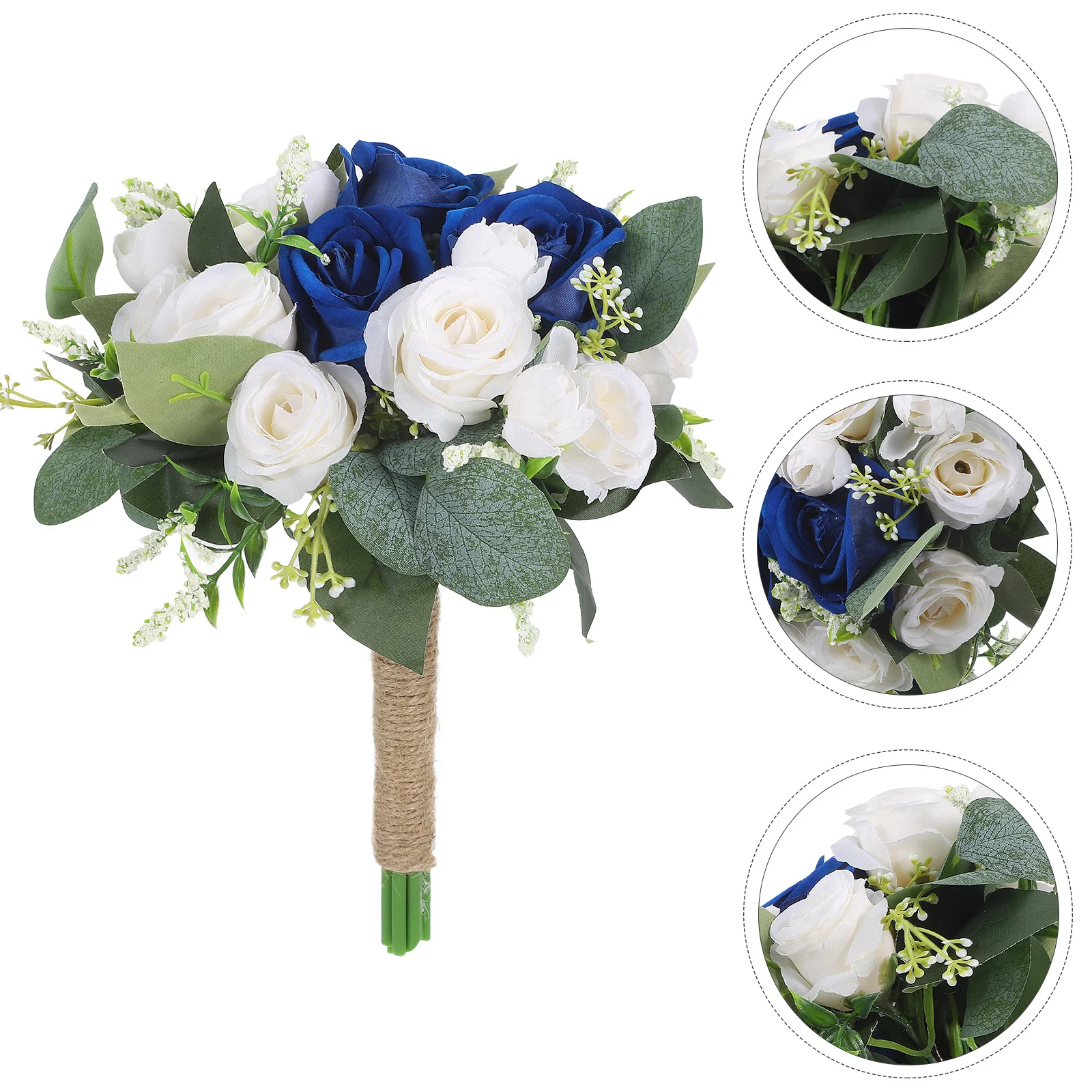 

Eternal Flower Bouquet Romantic Artificial Bridal Wedding Bouquet Realistic Simulation Floral Arrangement For Bride
