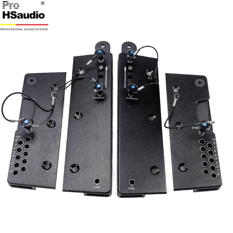 Professioneller Lautsprecher mit Line-Array-Teilen aus Aluminium, 25,4 cm