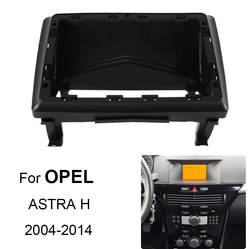 Car Radio Frame Kit Bezel Faceplate For OPEL ASTRA H 2004 2005 2006 2007 2008 2009 2010 2011 2012 2013 2014