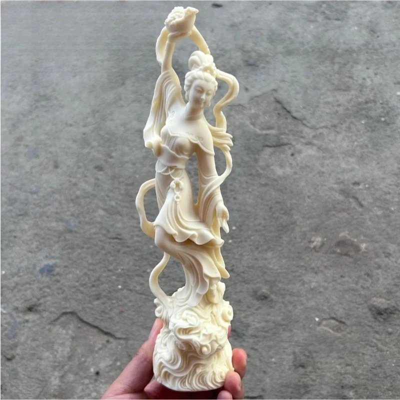 Ivory Nut Heavenly Maiden Scattered Flower Ornament Chinese Classical Dunhuang Flying Decorations Home Furnishings Decoration