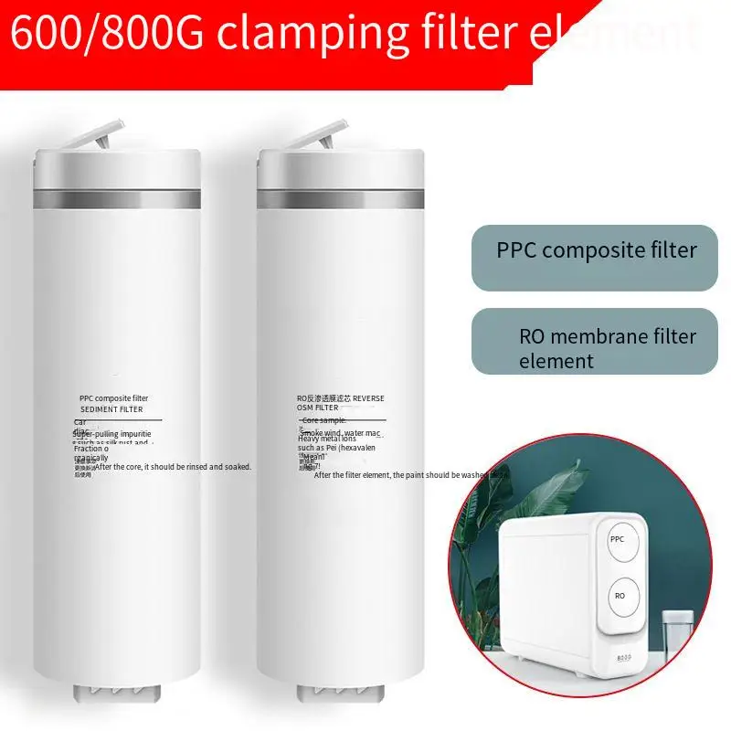 800G PPC Composite Filter Element RO Reverse Osmosis Membrane Double Out of Water Straight Drink Machine