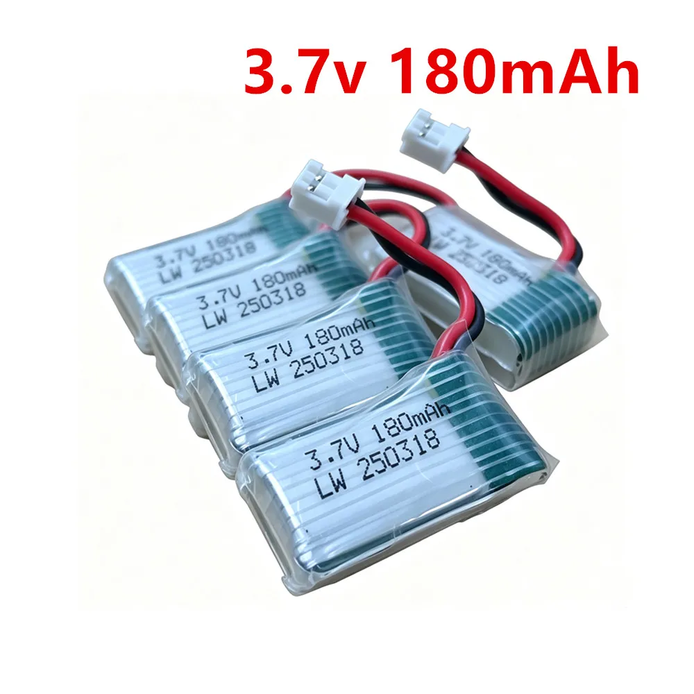 20C LIPO 3.7V 180mah Battery For JJRC H36 H36F E010 E010C E011 E013 NH010 RC Quadcopter Mini Drone Spare Parts