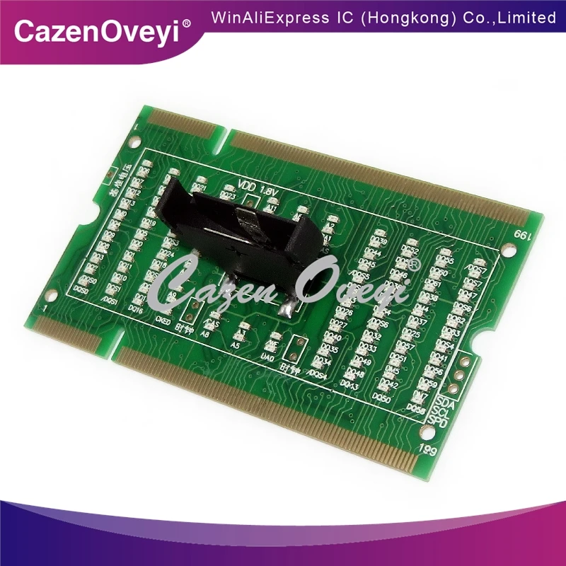 1PCS New notebook memory DDR2 second-generation forward and reverse dual-use test card dual-use tester