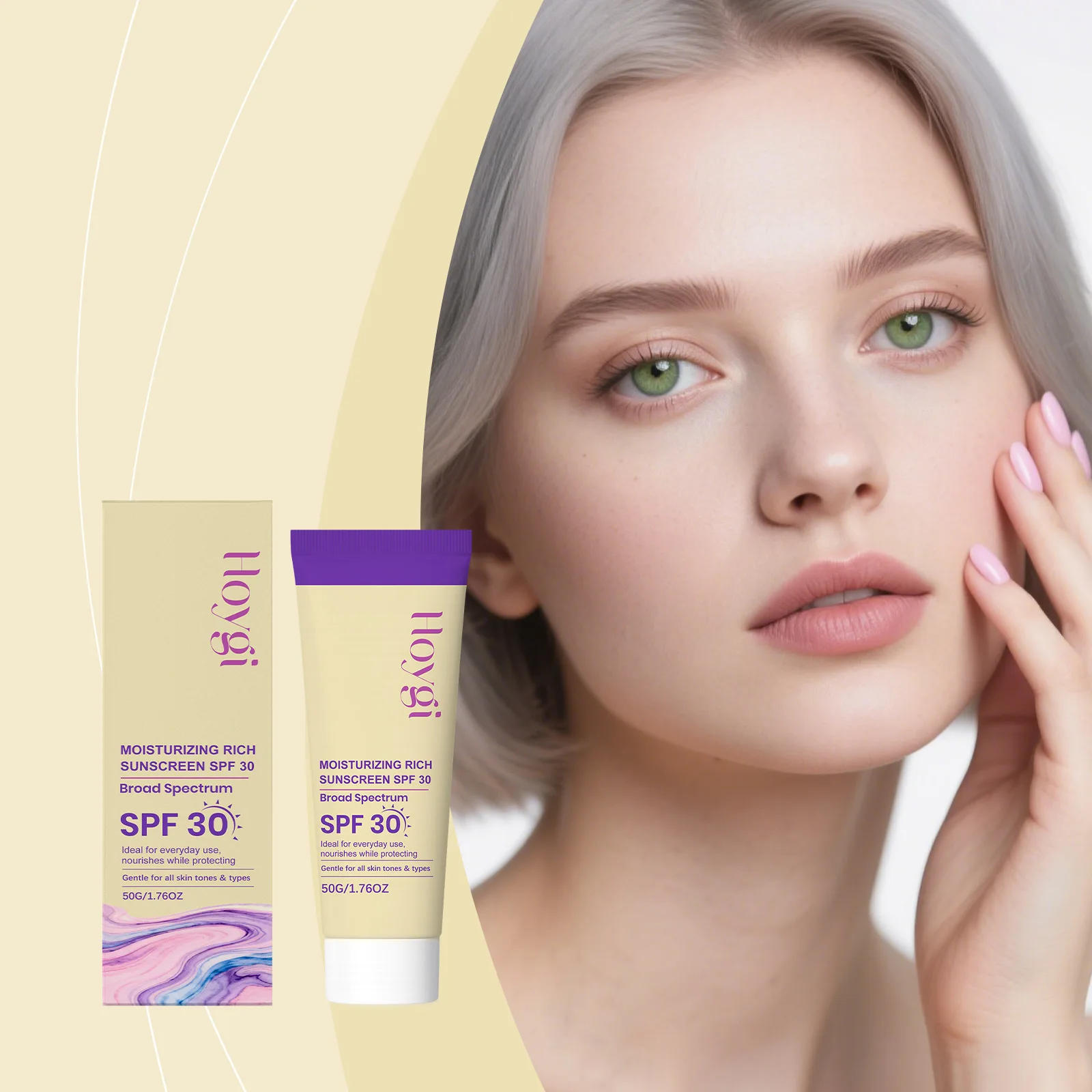 IMoisturizing Protective Cream - Daily Outdoor Vacation Summer Moisturizing, Lightweight, Isolating, Protective Convenient Daily