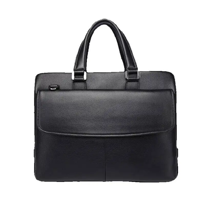 Genuine Messenger Bag Men Leather Man Bags Waterproof Multifunctional High-end Conference Bag Document Handbag Men's Business