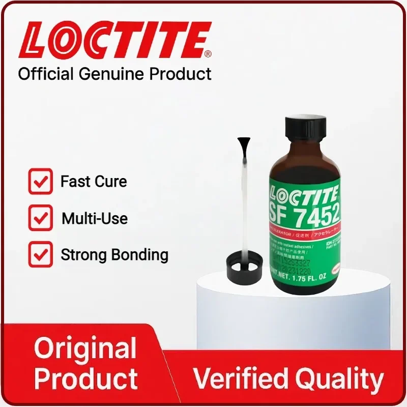 F 7452/SF 7649 لاصق عالي القوة لـ 1.75 أونصة، علاج سريع، قفل الخيط وختم، لاصق ربط معدني