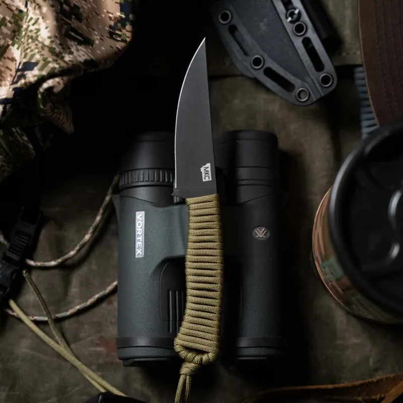 SPEEDGOAT 2.0 MKC Outdoor Fixed Blade Knives 440C Blade Nylon Rope Handle Outdoor Camping Fishing Cutter Multi-tool