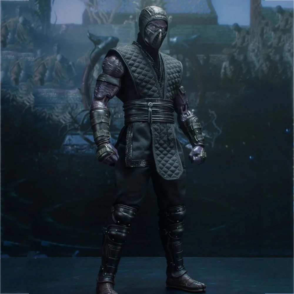 

_ Dcmk12 1/6 Классическая боевая игра, мужской солдат Noob Saibot MORTAL KOMBAT, 12 дюймов, полный комплект, модель экшн-фигурки