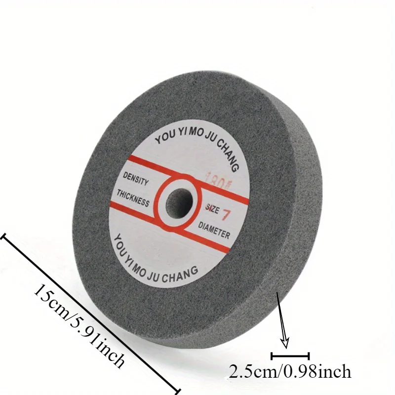 إطارات لامعة ألياف النايلون 150 مللي متر تتحمل 5P 7P 9P 12P للمعادن التلميع الكهربائية الملمع أداة السلطة الملحقات
