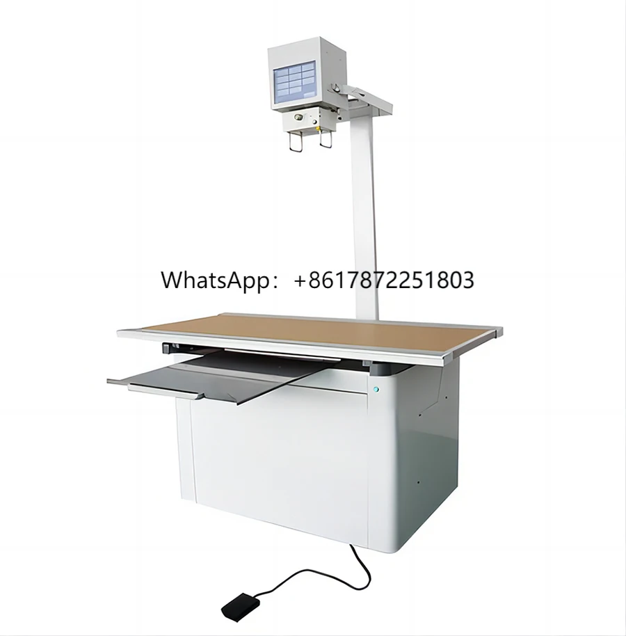 Perfect X Ray Images Less Radiation Exposure Digital Radiography Veterinary X-ray Machine With Table for Vet Hospital