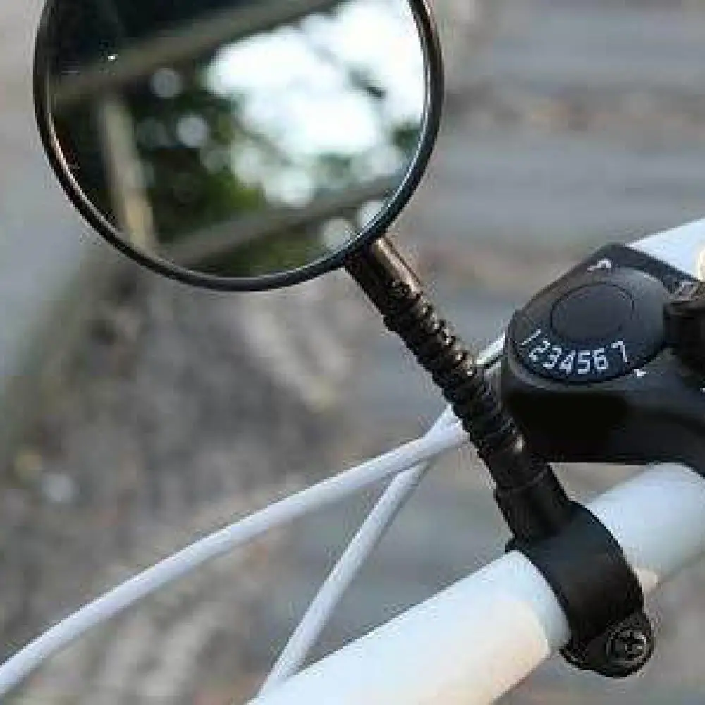 Adjustable Bicycle Reflector Rearview Mirror Bike Safety with Riding Accessories