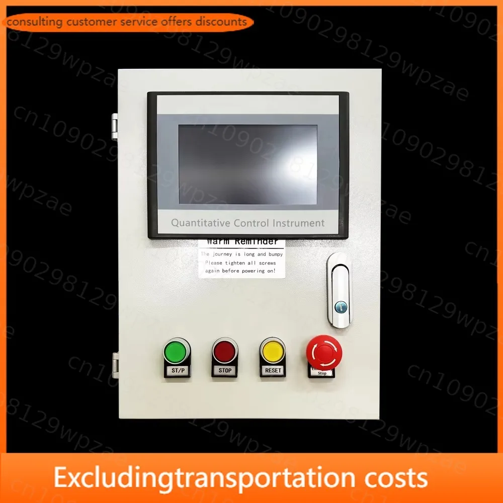 4-20mA Automatic Batch Water Control RS485 Quantitative Controller Box with Stainless Steel Flowmeter Valve