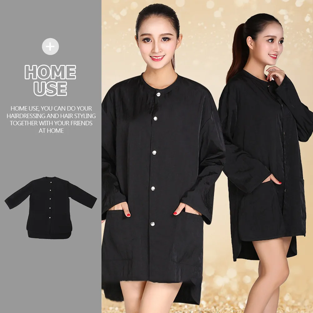 

Professional Salon Cape for Hair Styling Breathable Lightweight Barber Apron Easy Fold Compact Storage Ideal for Personal Care