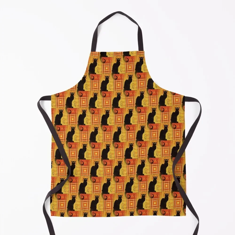 

Tournee Du Chat Noir After Steinlein Vintage Distressed Apron christmas for women halloween Barista Apron