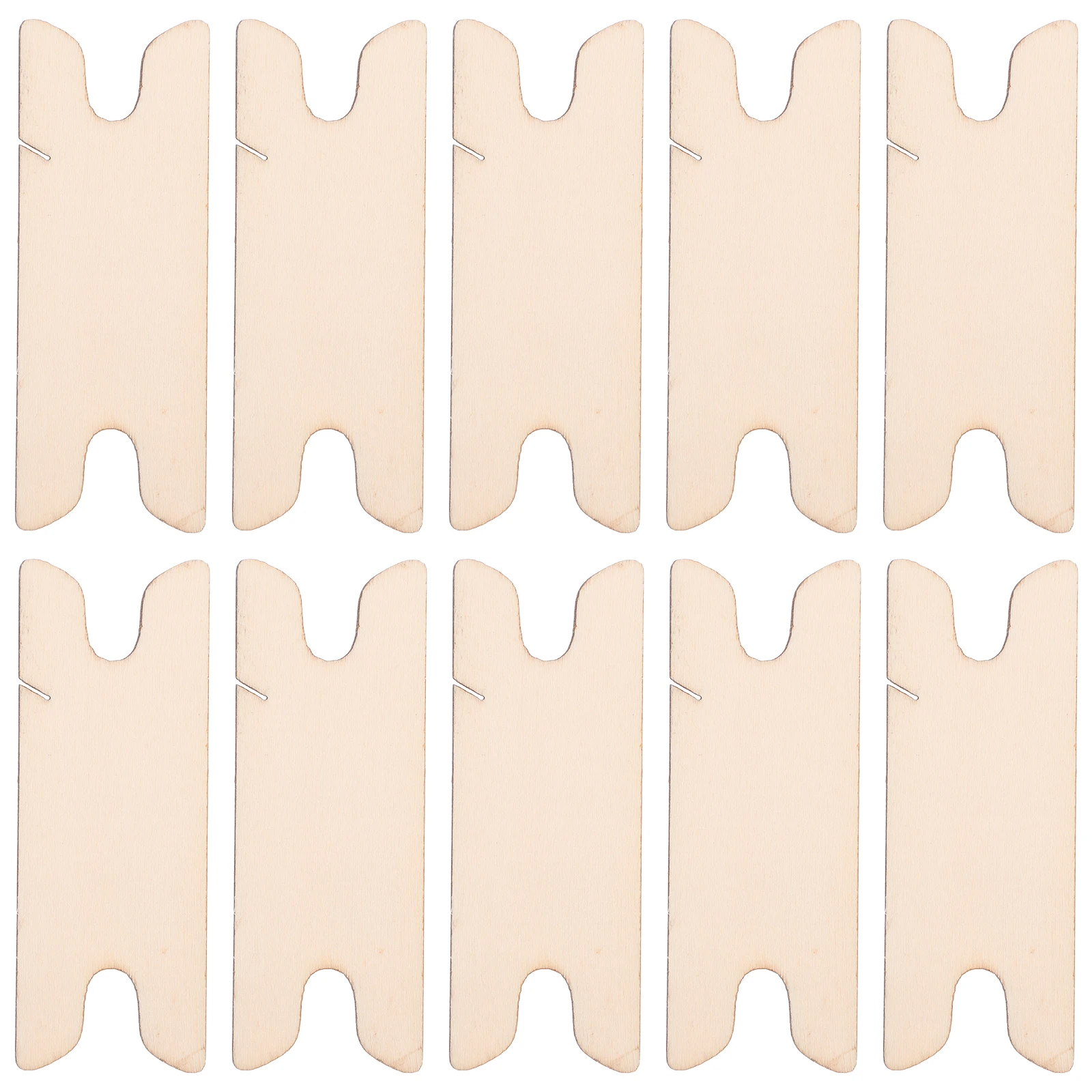 

10Pcs Wood Weaving Shuttle Sticks Lightweight Portable for DIY Tapestry Looms Craft Projects Weaving Frame Shuttle Tools