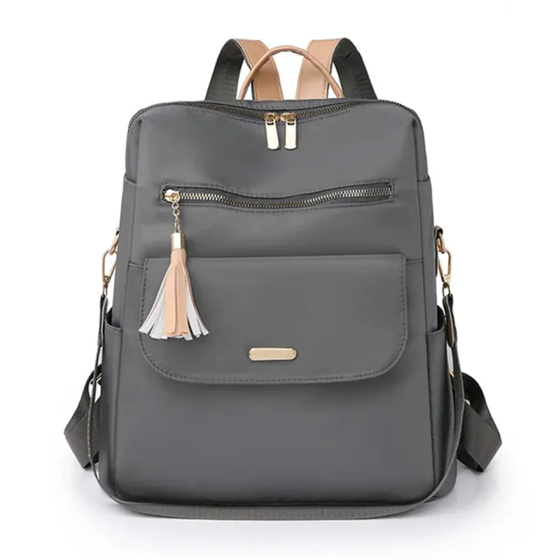 Zaino da donna di moda zaini in Nylon per giovani di alta qualità per ragazze adolescenti borsa a tracolla per scuola femminile Bagpack mochila