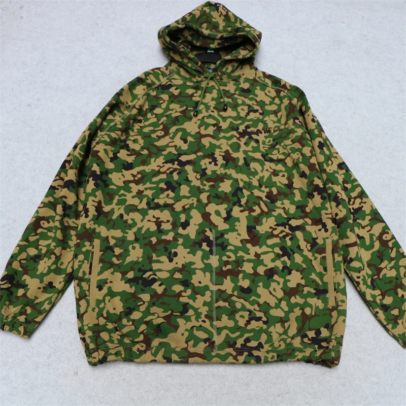 Sudaderas con capucha de camuflaje militar japonés, traje de primavera, incluye Pantalones