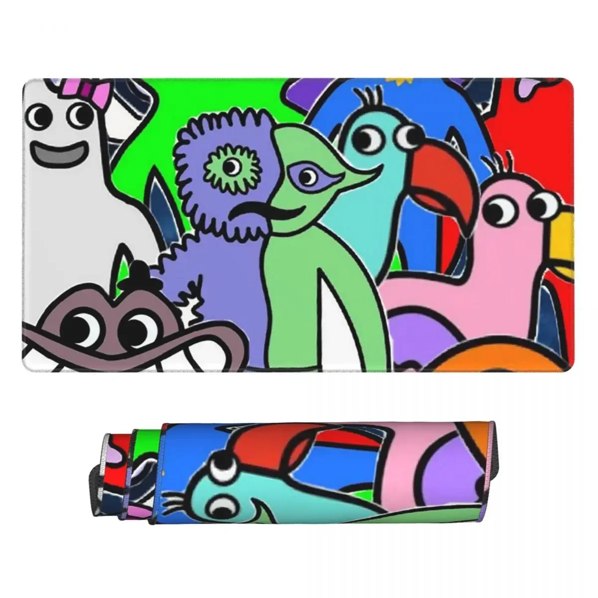 Large Mouse Pad Cartoon Garten Of Banban Gamer PC Laptop Mats Keyboard Carpet Computer Gaming Office Accessories Desk Mat