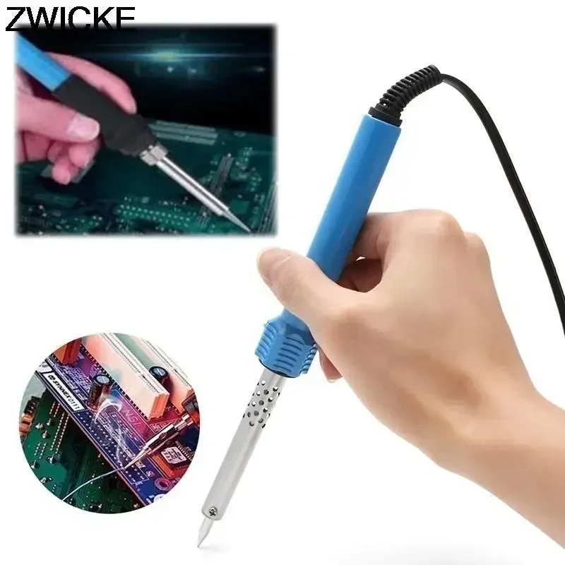 

30W/40W/60W External Hot Iron High-temperature Soldering Gun Soldering Iron Pen Soldering Tip Electrician's Tools US Plug