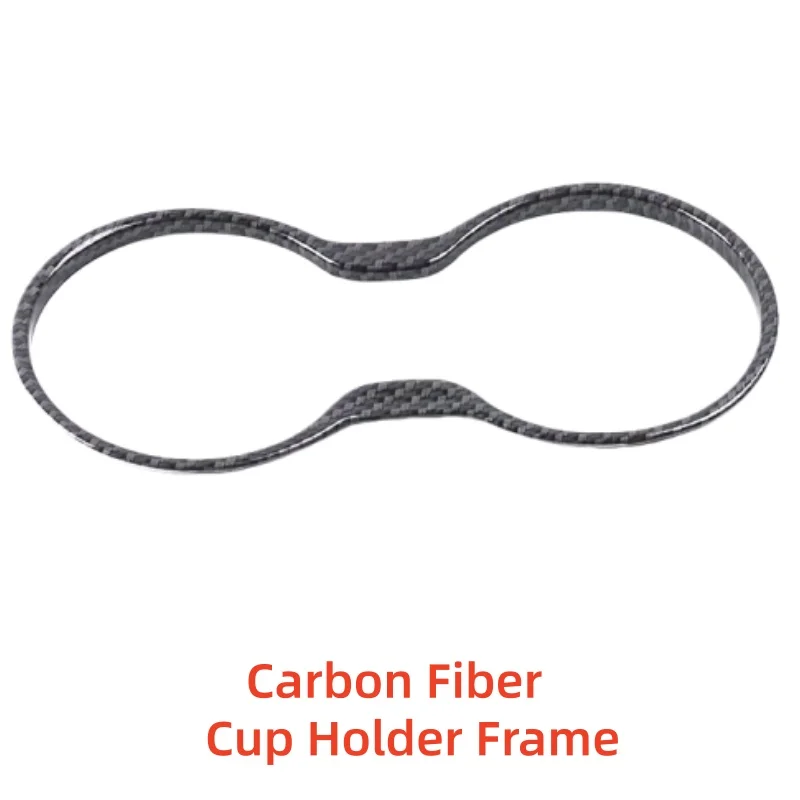 

Car Upgrade Stickers ABS Cup Holder Frame For JEEP Compass 2017 2018 2019 2020 2021 Modification Decoration Accessories