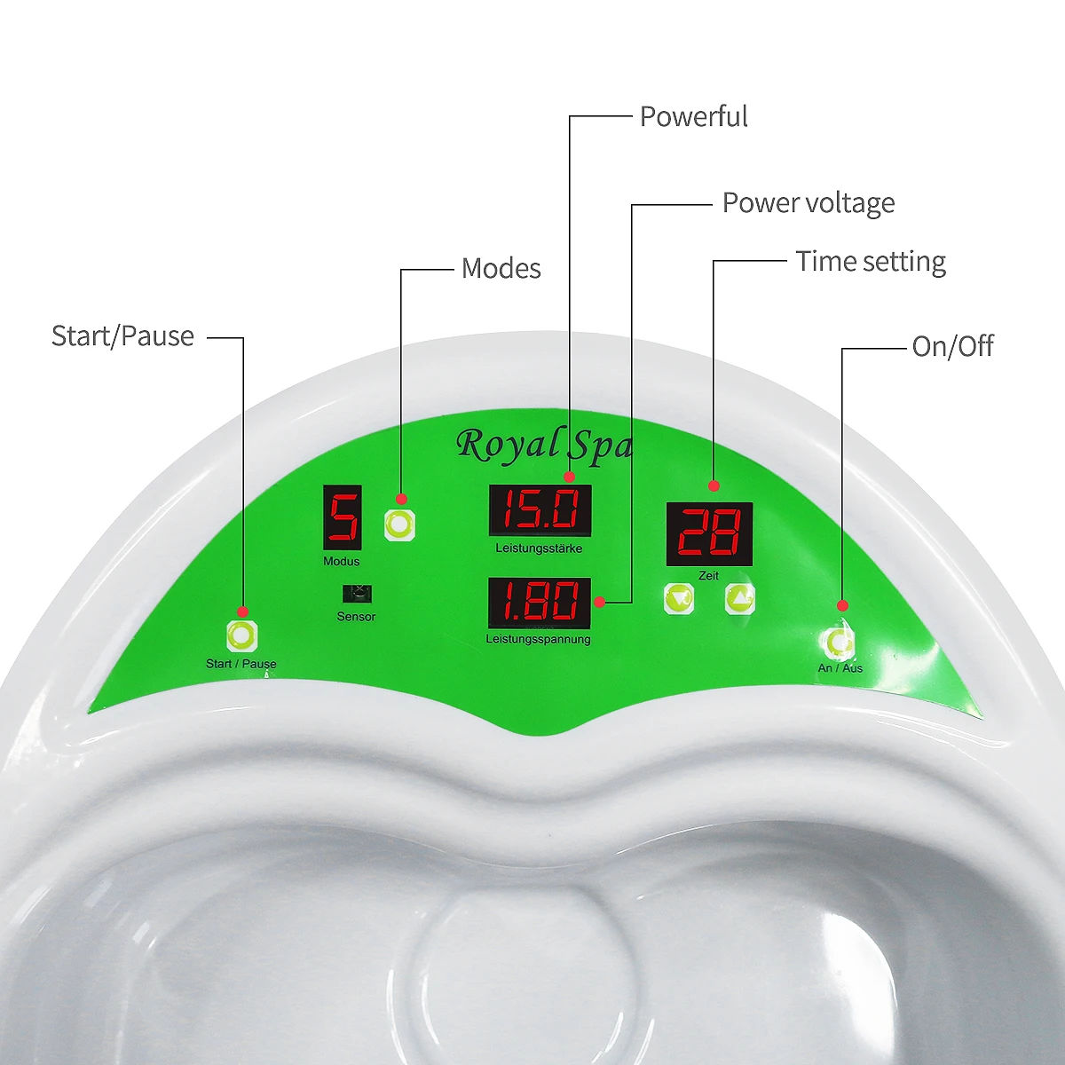 New Arrival Foot Bath Detox Professional Detox System Foot Bath Spa Cleanse Detoxification
