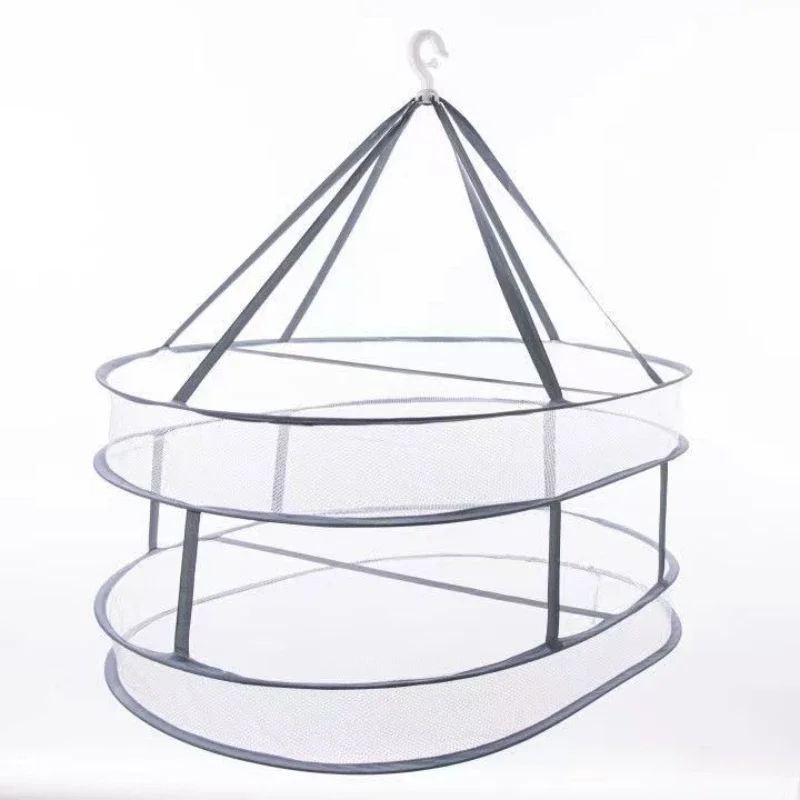 

Clothes drying basket mesh pocket anti-deformation, convenient for drying clothes mesh pocket ventilated and breathable