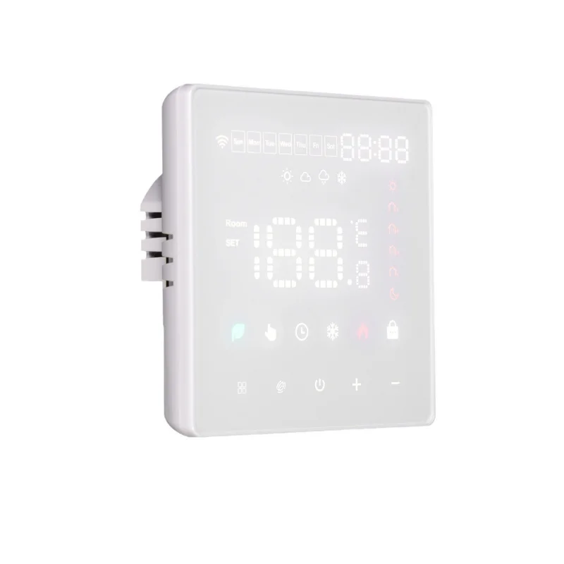 Termostat podłogowy Tuya WiFi |       Kontrola Alexa i aplikacji |       Timer, oszczędzanie energii |       5A/16A dla systemów grzewczych