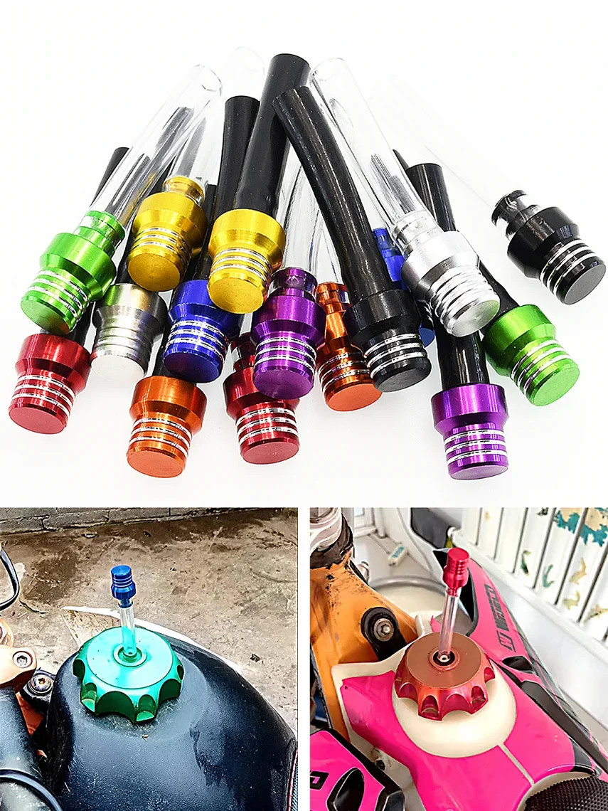 AliExpress PRO AODB For Motocross KTM RMZ KXF CR CRF YZ YZF Dirt Pit Bike ATV Universal CNC Aluminum Fuel Tank Air Vent Gas Cap oil Vent KAYO BSE