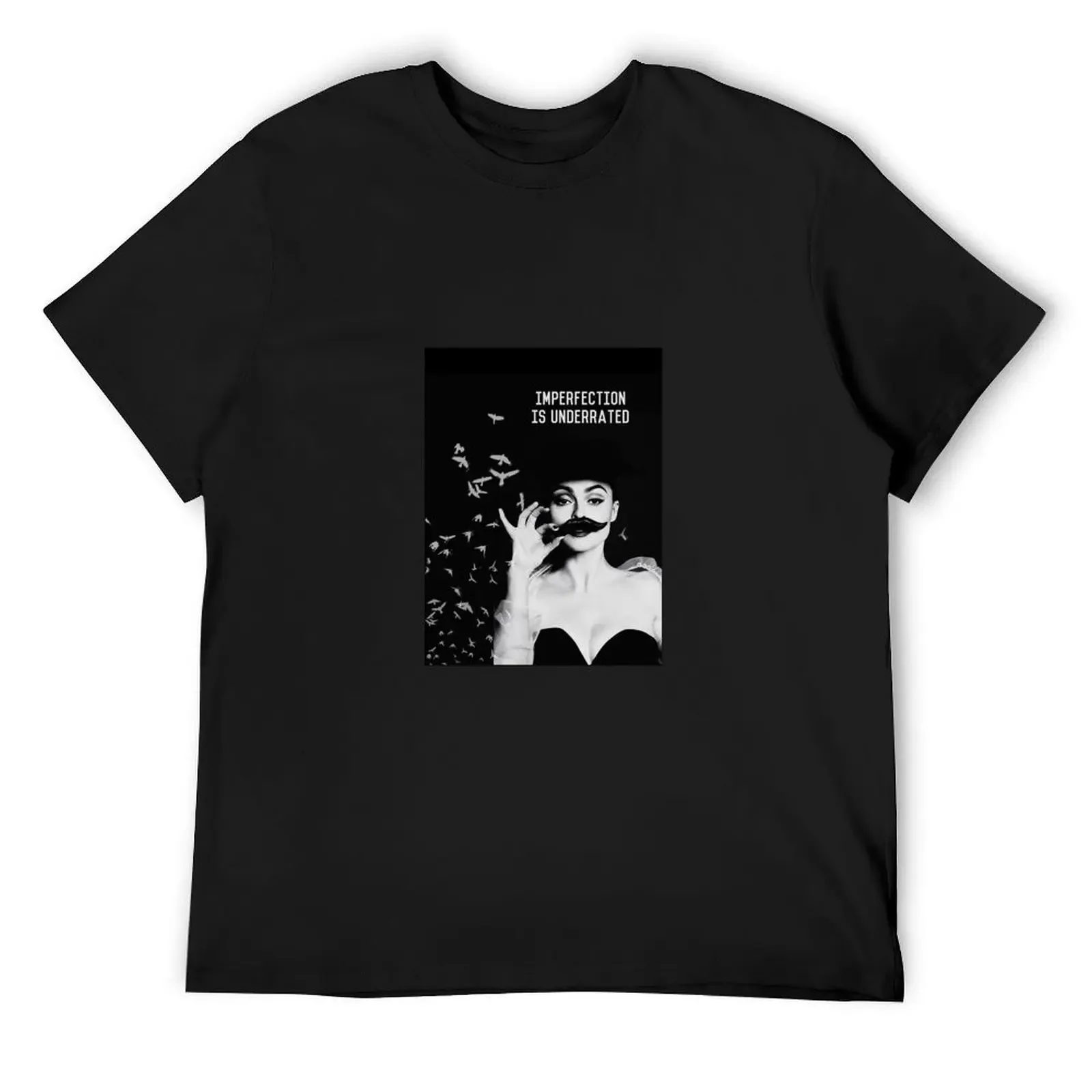 

HELENA BONHAM CARTER - IMPERFECTION IS UNDERRATED T-Shirt graphics customs design your own custom shirt Men's t-shirts