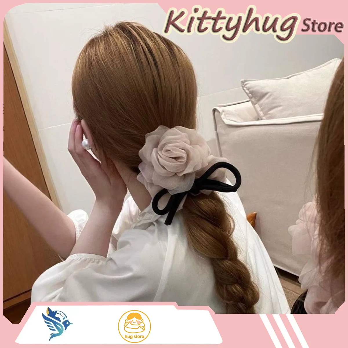 faixa-de-cabelo-rosa-com-laco-de-borboleta-estilo-bailarina-duas-formas-simples-de-usa-la-presente-para-meninas
