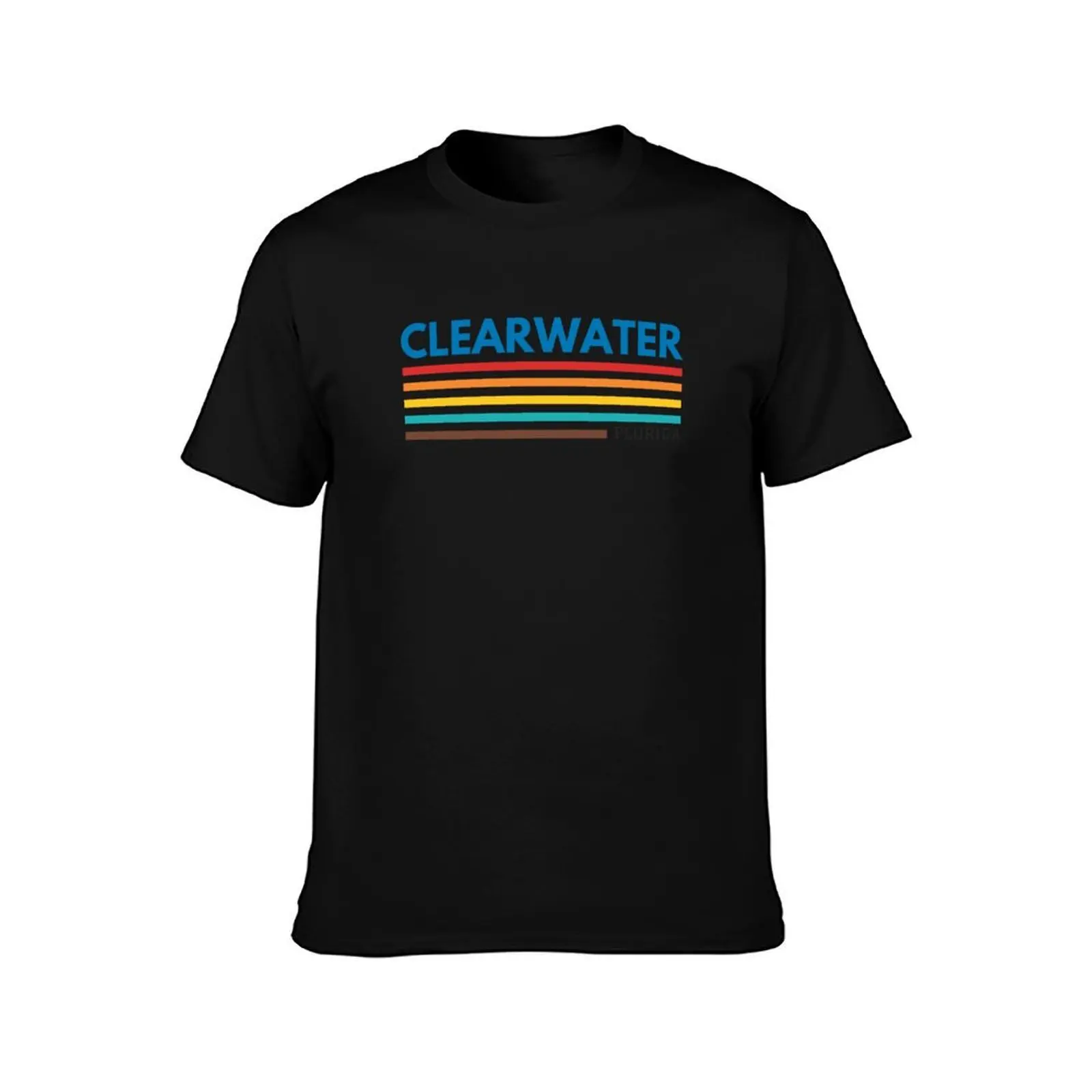 Clearwater Florida T-Shirt Big and Tall Casual T-Shirt