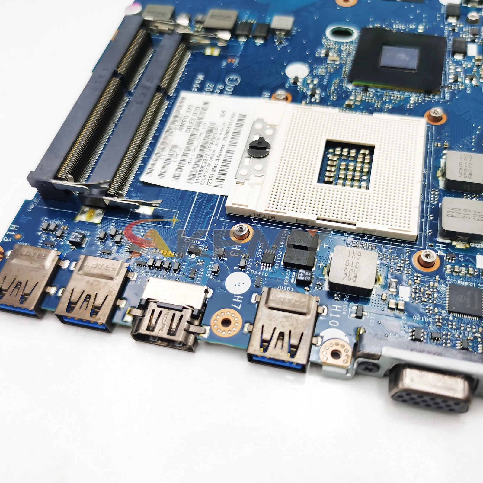 Imagem -04 - para Laptop Lenovo Thinkpad E530 E530c Placa-mãe com Gt630m 635m 2g Hm77 Mainboard Ddr3 Fru 04w4016 Teste ok La8133p