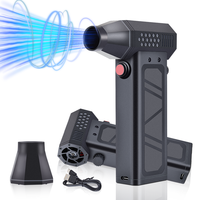 Air Blower 140000RPM Turbo Jet Fan Power Display Powerful Computer Dust Blowing Cleaning Tools Type-C Recharging Portable Blower