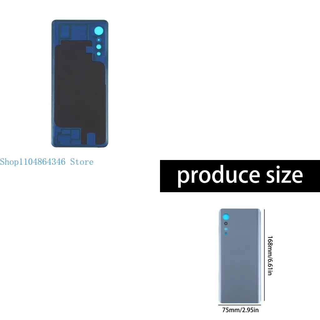 5asd Precise LMG910EMW Shockproof Back Cover Shell Rear Panel Anti Fingerprint Coating Durability Polycarbonate Phone Case