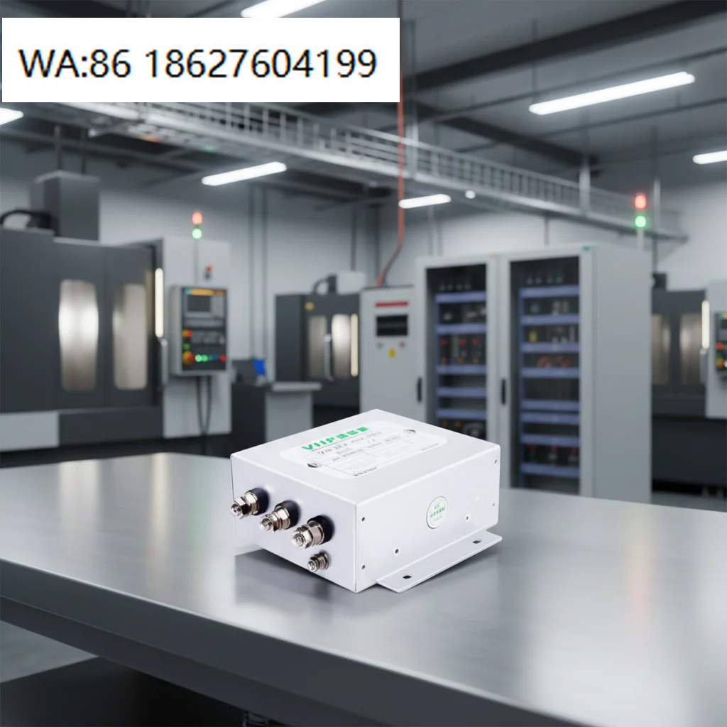 Scale Industrial Automation and Heavy Machine Tool EMC VIP3 600A 440V 3 Phase EMI Filter RFI Noise Suppressor for Large