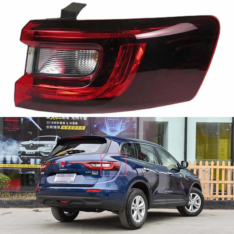 

For Renault KOLEOS 2017 2018 2019 outside Tail Light Assembly brake lights Replace original Rear lamp Car Accessories
