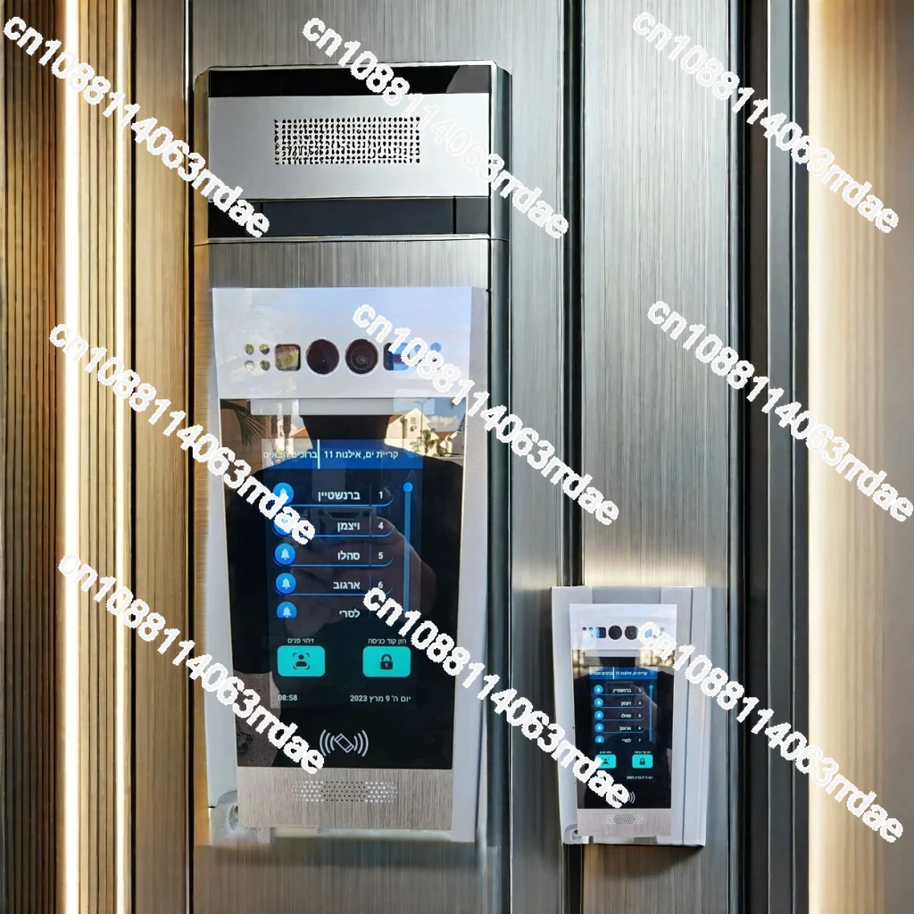 Video Access Control Door Phone ip intercom for building on cloud