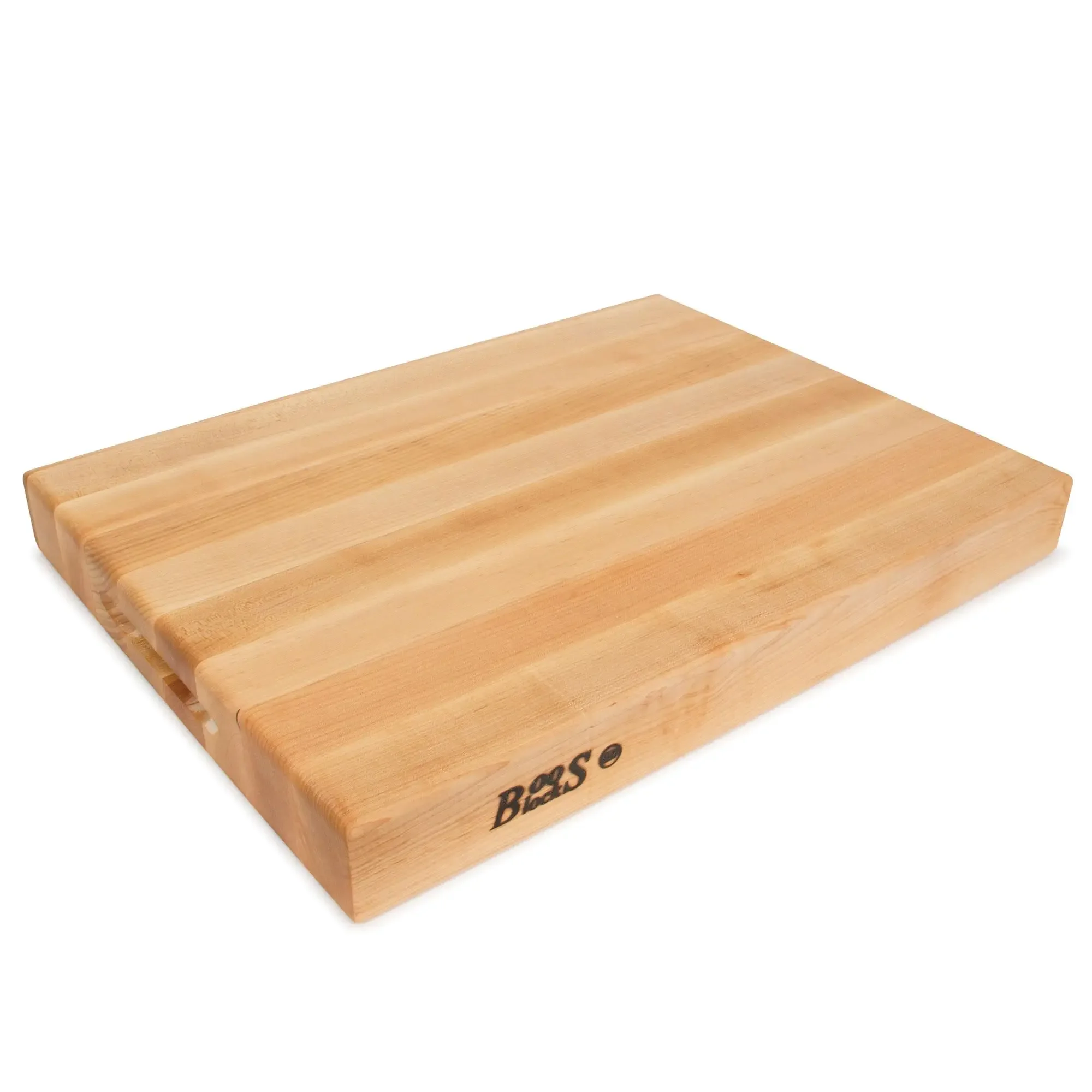 John Boos-Thick Reversible Maple Wood Cutting Board, Kitchen Prep, 24 