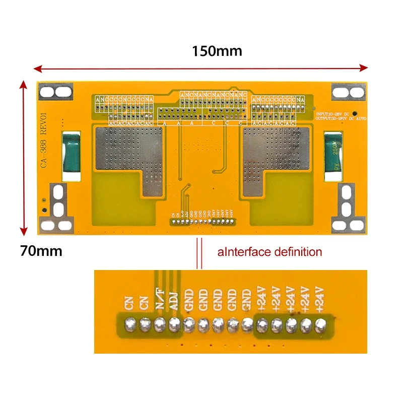 1 قطعة CA 388 العالمي الخلفية تيار مستمر مجلس ل 22-65 بوصة شاشة LCD LED تلفاز LCD رصد اللوحة الحالية