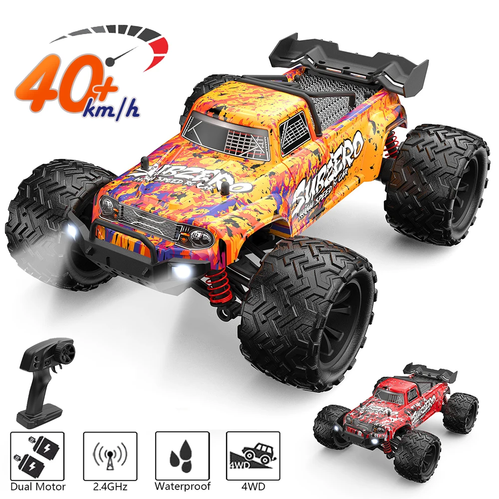 

4WD RC Car 40km/h High Speed Drift Off-Road Car 1:16 2.4G Radio Controled Machine Remote Control Car Toys For Children Kids Gift