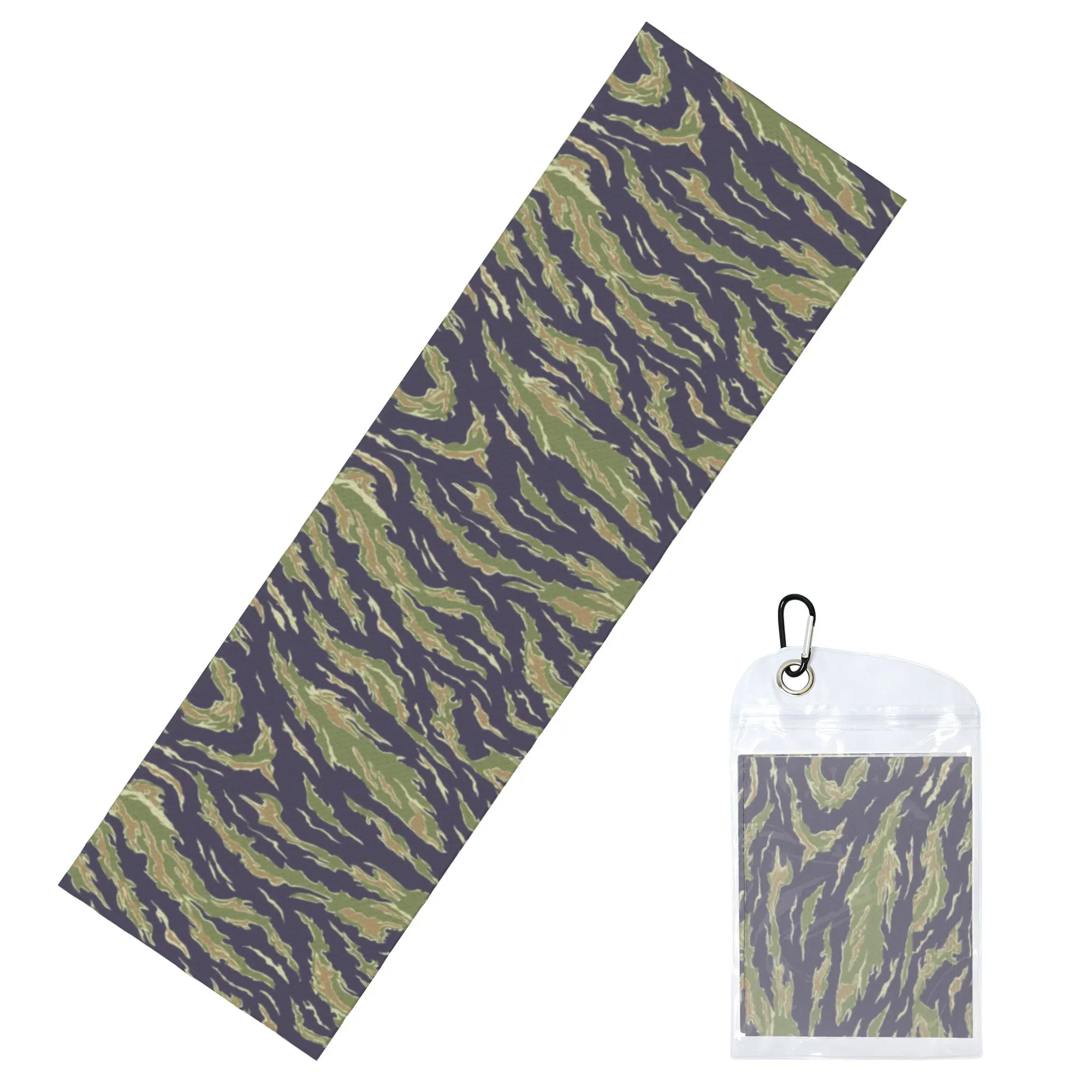 Tiger Stripe Army Camouflage Towel Quick Dry Tactical Camo Super Soft  Fitness and Outdoor Activities Towels