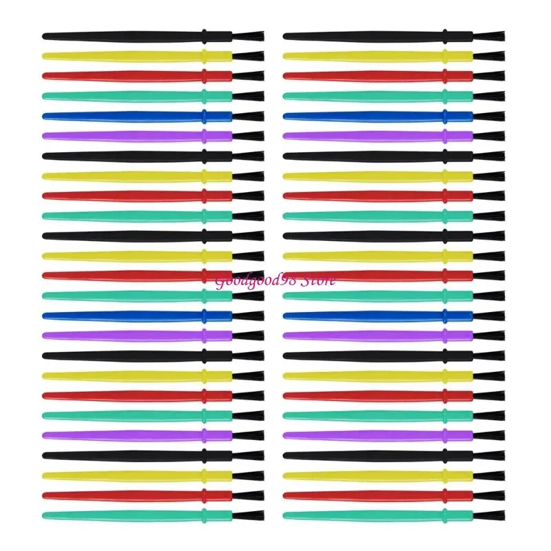 

50 Pcs Small Paint Brushes Nylon Hair Brush Artist Brush Watercolor Brushes