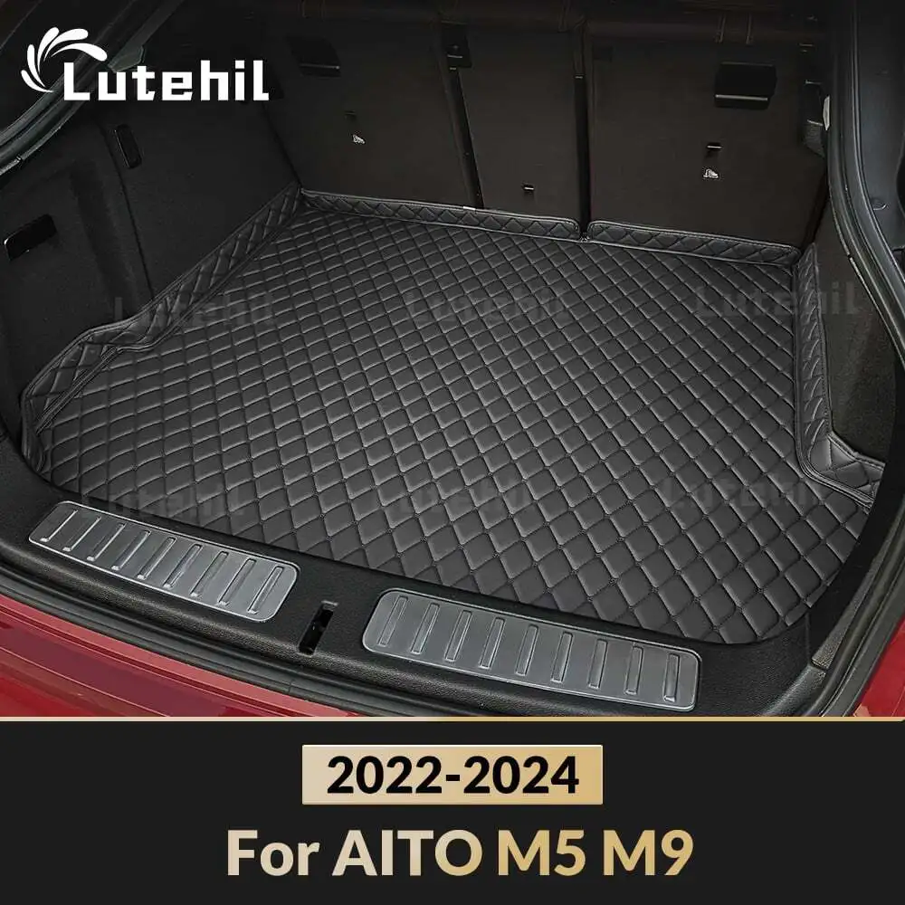 

For AITO M5 M9 2022-2024 Custom Car Trunk Mat Anti-dirty Pad Protective Pad Cargo Liner Auto Interior Accessories