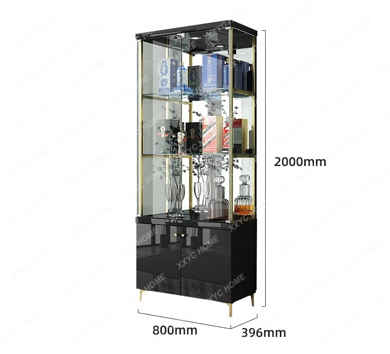 Y1 Glass Door Wine …