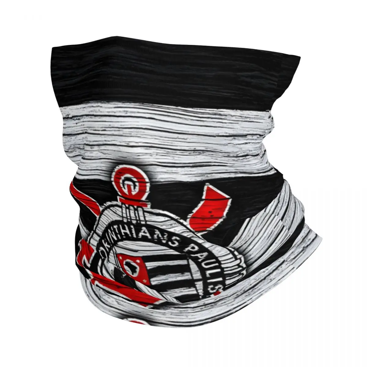 Paulista Bandana Neck Gaiter Motorcycle Club Corinthians Wrap Scarf Balaclava Riding Unisex Adult All Season