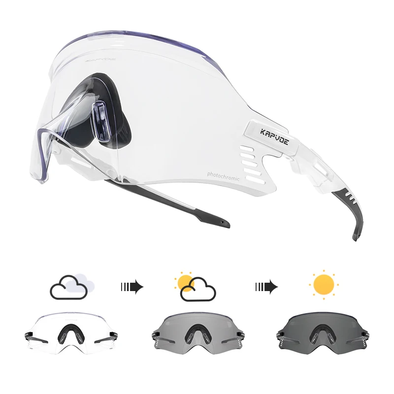 KAPVOE Radfahren Sonnenbrille Radfahren Gläser UV400 MTB Fahrrad Brillen Outdoor Sport Brille Frauen Männer Rennrad Racing Ausrüstung